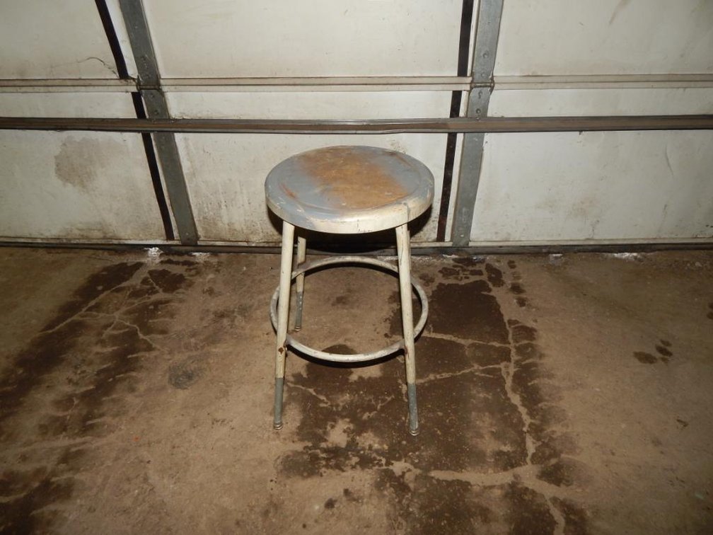Stool 24-3/4in. High 14in. Diameter Seat (OS)