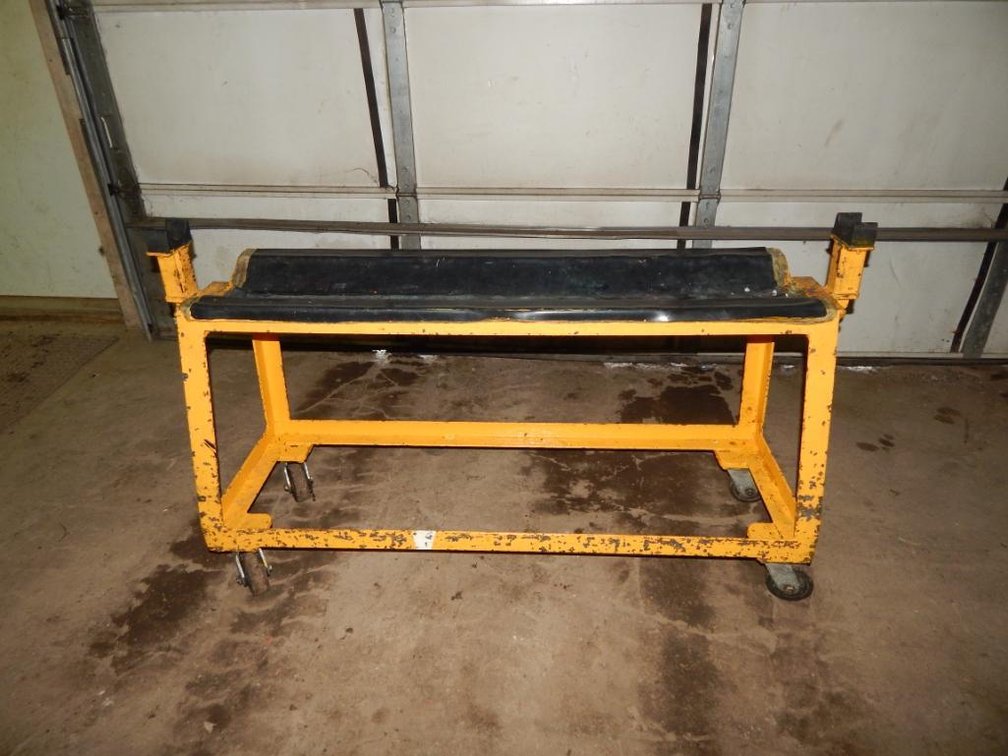 Cart 57-5/8 X 14-1/4 X 33in. Over All Dimensions 9in. Wide Holder 2-1/2in. Wide Holders (OS)