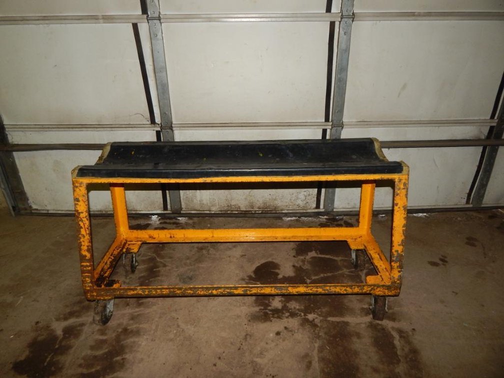 Cart 55-1/2 X 14-1/8 X 28-1/2in. Over All Dimensions 9in. Wide Holder (OS)