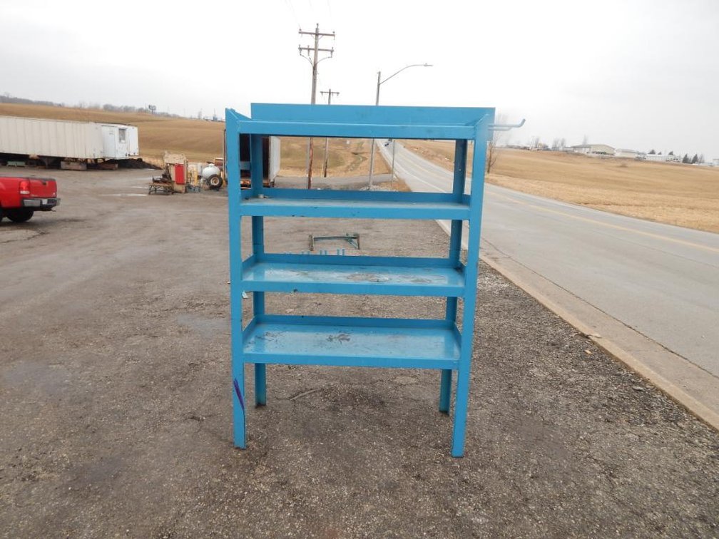 4-Tier Metal Shelving Rack 44-3/4 X 21 X 67-1/2in. Over All Dimensions 44 X 8in. Shelves (OS)