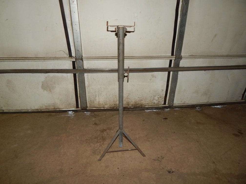 Adjustable Metal Stand 40in. Raised 30in. Lowered 6-3/8 X  1-1/4 X 1-1/8in. Top Swivel Bracket (OS)