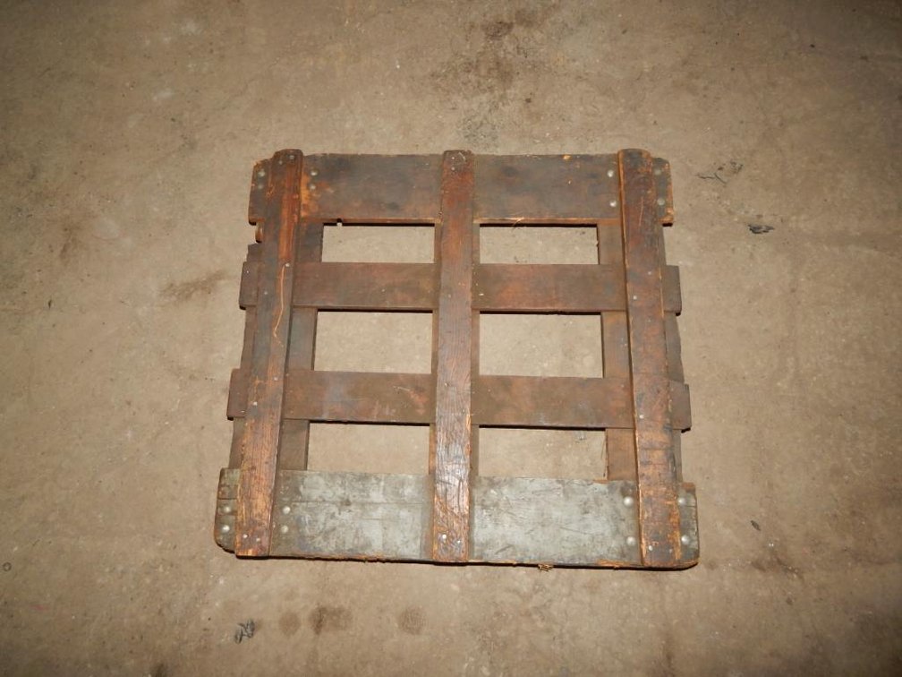 Wooden Dolly 32 X 29-1/2 X 6-1/4in. Outer Dimensions (OS)