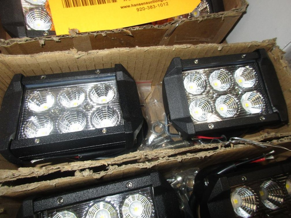 (2) New 4" LED Lights (CW)