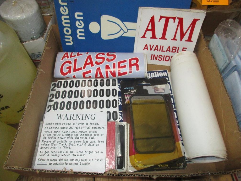 Lot of Convenience Stove Stickers and Signs  (CW)