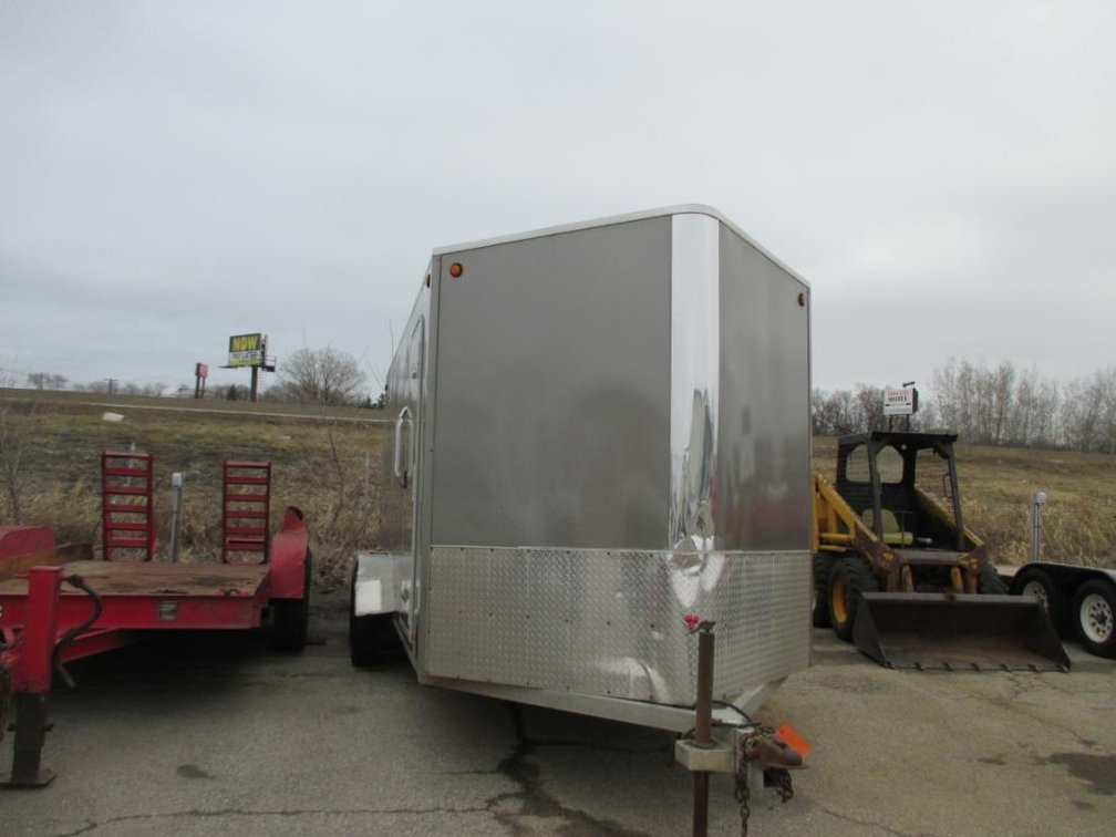 Legend Aluminum Enclosed Trailer -  No Title (O)