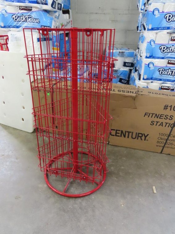 School Specialty Revolving Book Rack