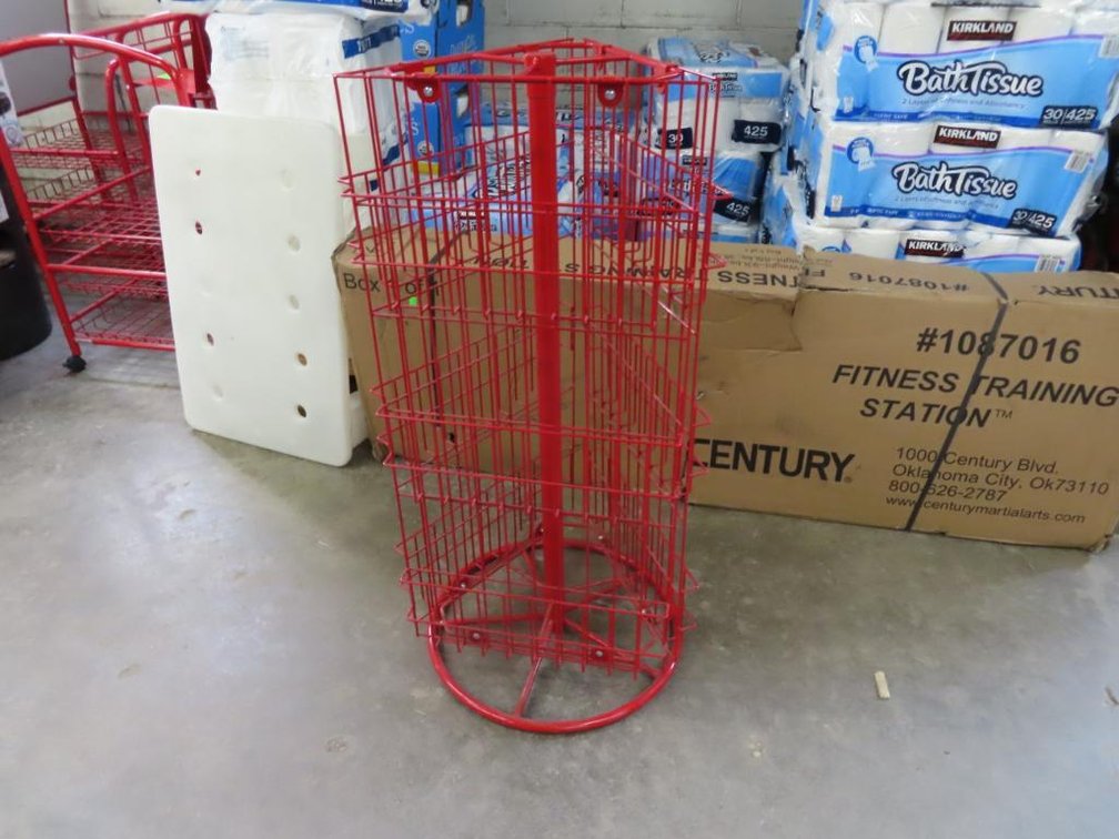 School Specialty Revolving Book Rack