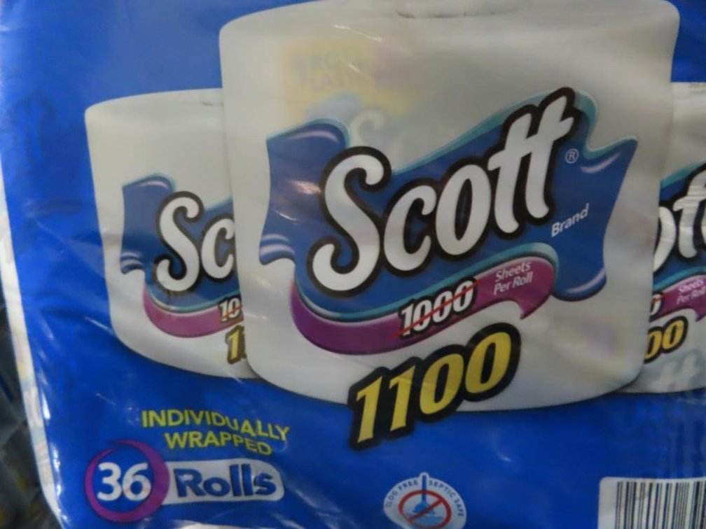 Scott Bathroom Tissue - (2) 36 roll packs