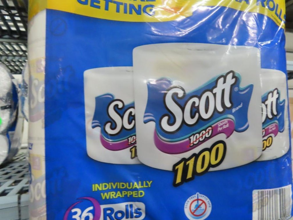 Scott Bathroom Tissue - (2) 36 roll packs
