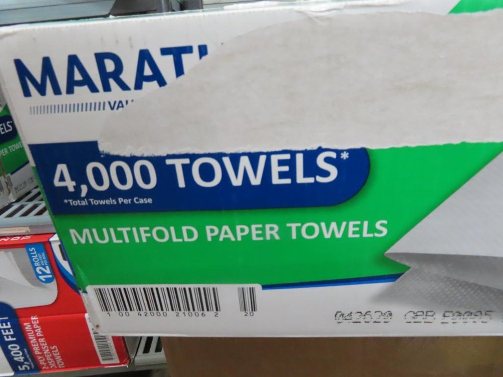 Marathon Multifold Paper Towels - Qty 1 box