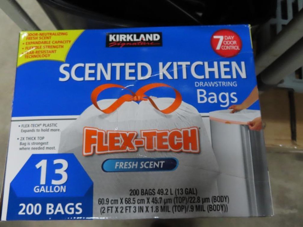 Kirkland Kitchen Scented Plastic Bags - Qty 3 boxes