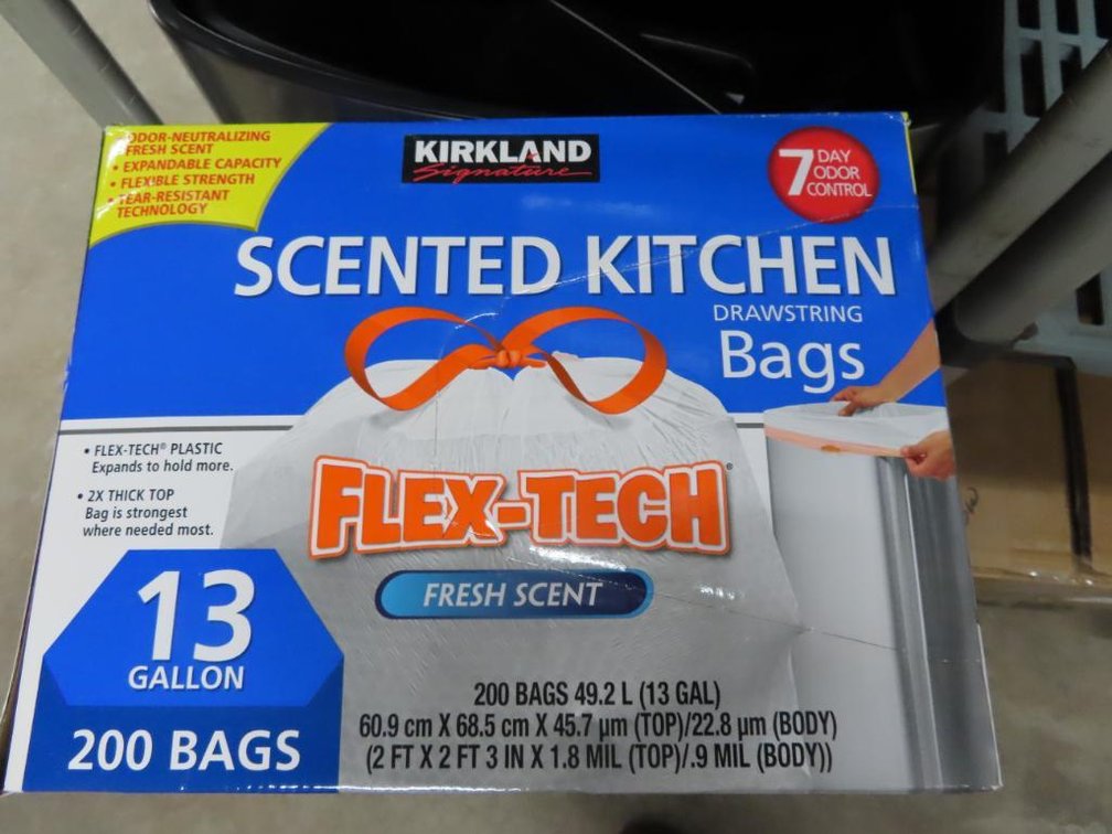 Kirkland Kitchen Scented Plastic Bags - Qty 3 boxes