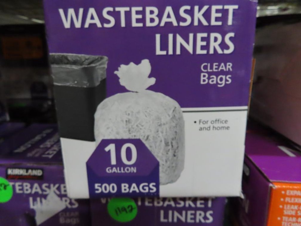 Kirkland Wastebasket Liners - Qty 3 boxes