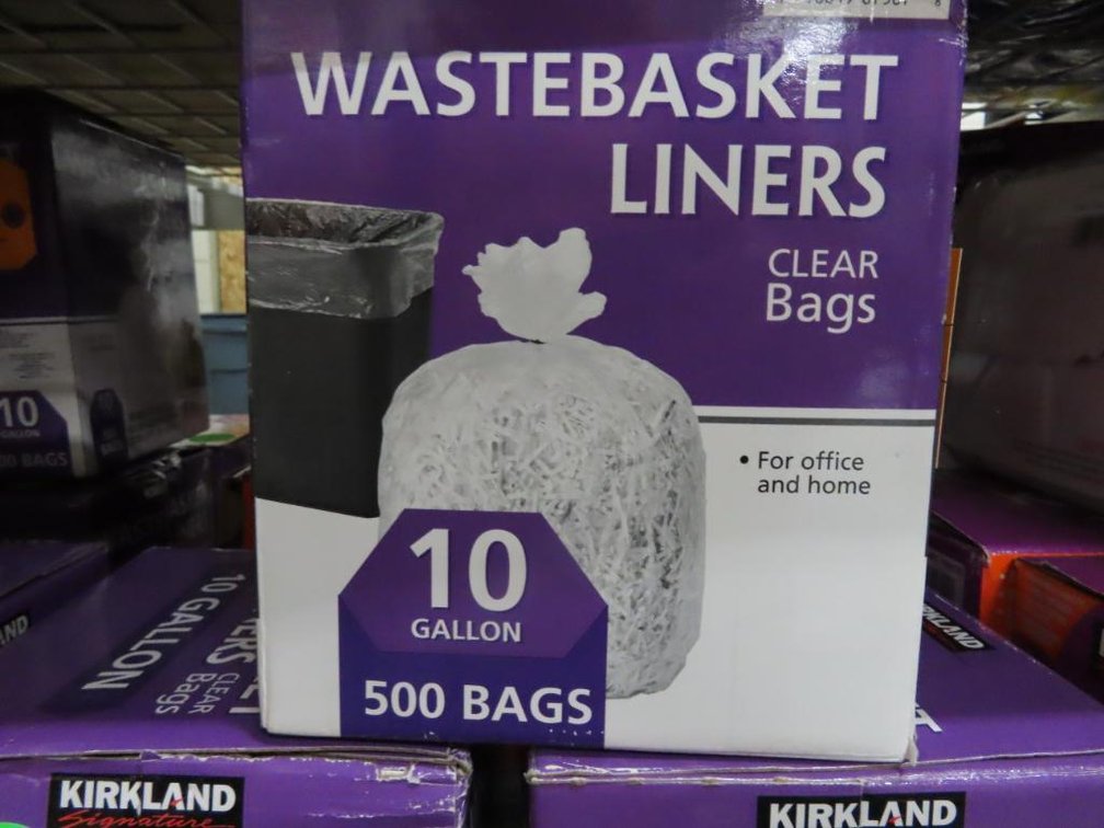 Kirkland Wastebasket Liners - Qty 3 boxes