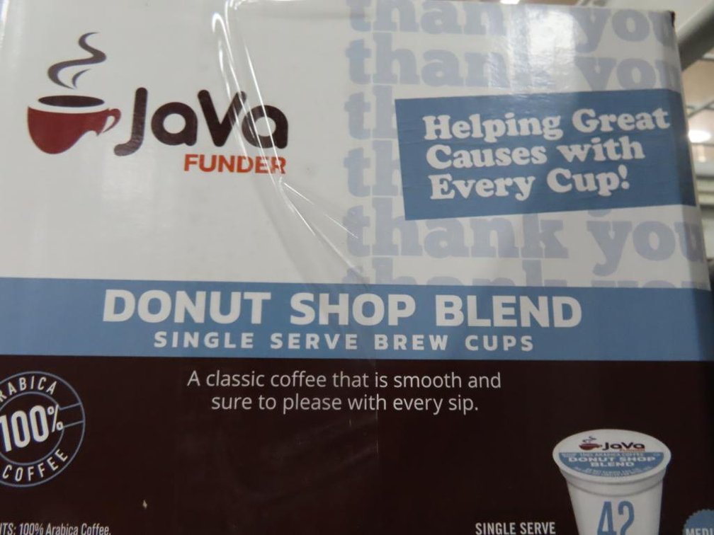 Java Funder (Victor Allen) Coffee - Donut Shop Blend - 84 cups