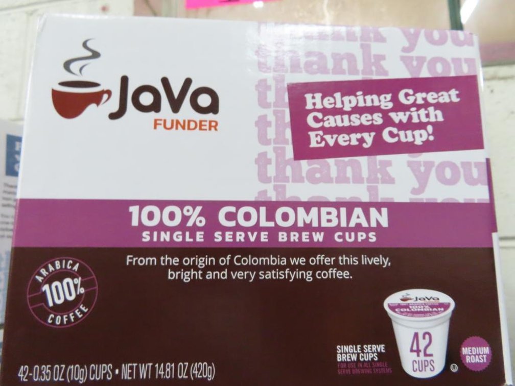 Java Funder (Victor Allen) Coffee - 100% Colombian - 84 cups
