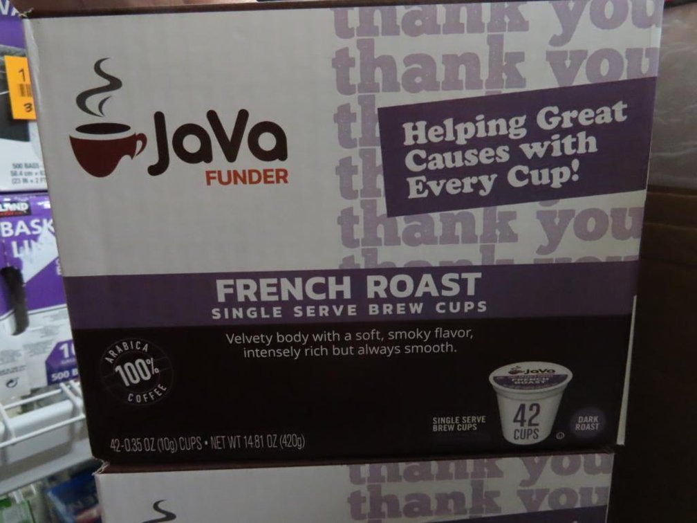Java Funder (Victor Allen) Coffee - French Roast - 84 cups