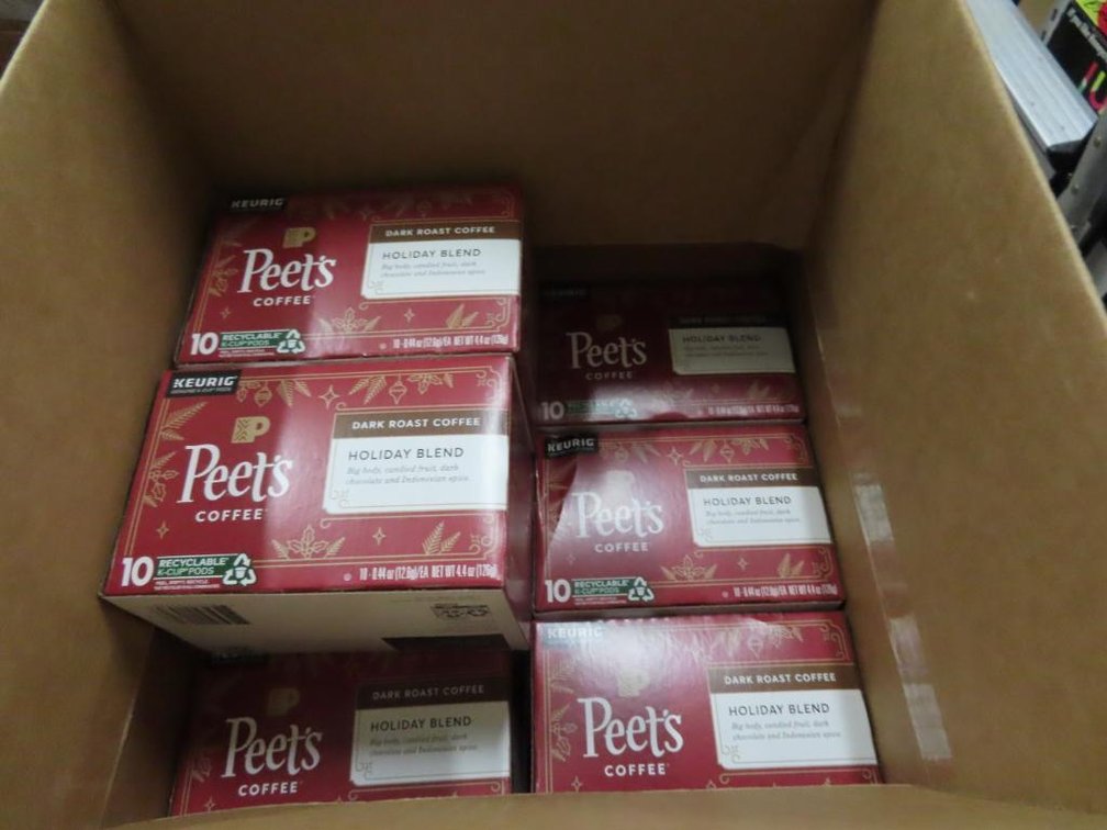 Peet's Coffee Keurig K-cup Pods - Qty 8 boxes