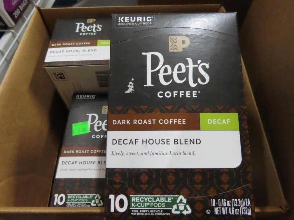Peet's Coffee Keurig K-cup Pods - Qty 5 boxes