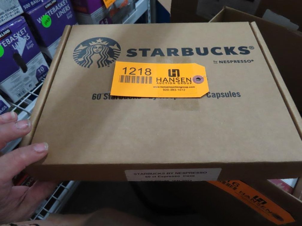 Starbucks Espresso Case - Qty 60