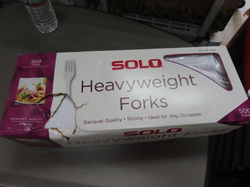 Solo Plastic Forks and Spoons - Qty 3 boxes each