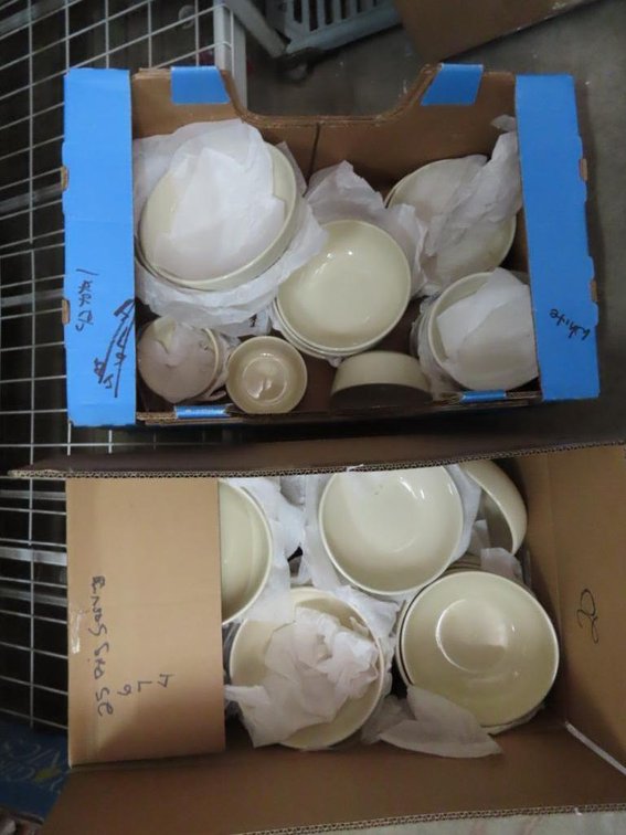 Anfora Ceramic Bowls - Qty 42
