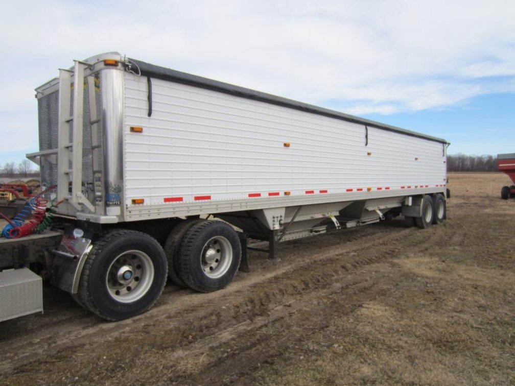 2007 Timpte Hopper Bottom Grain Trailer - VIN 1TDH400298B115222