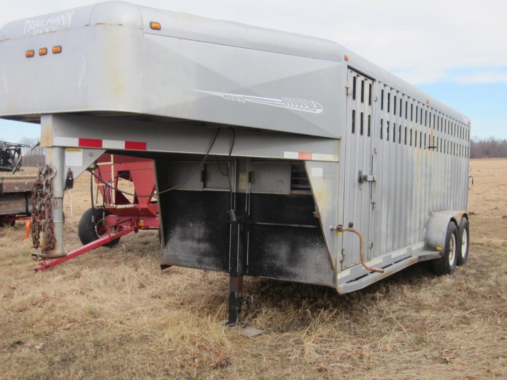 1999 Trailman Cattle/Horse Trailer - VIN 1M9LA202XX1328115