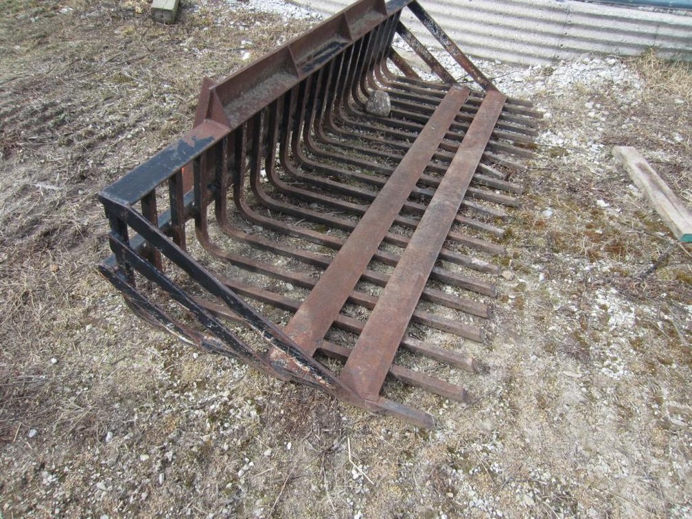 Skid Steer Rock Bucket