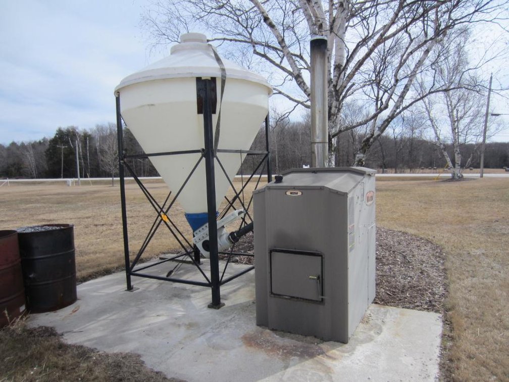 Central Boiler Maxim Outdoor Wood Pellet and Corn Furnace