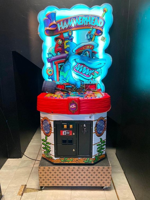 Hammerhead Shark Arcade Game For Bars Or Restaurants Or Home Fun