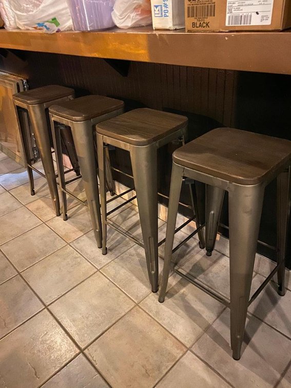 High Bar Stools - Set of (4) Stools