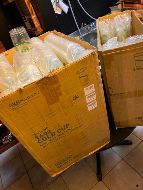 Mixed Open Cases Approx. (1,500) Plus Quantity 16 Oz Cups