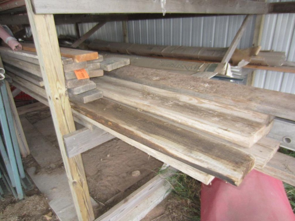 Assortment of Wood on Shelf  (S4)