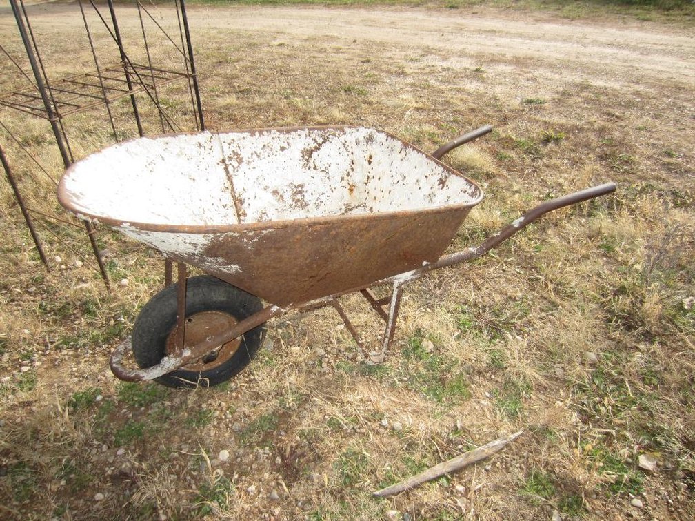 Metal Wheelbarrow (OB)