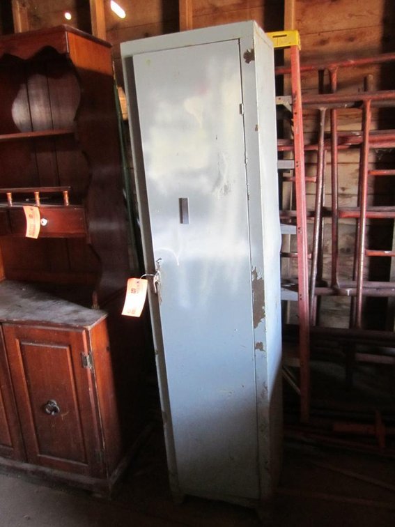 Metal Cabinet and Contents (S2)