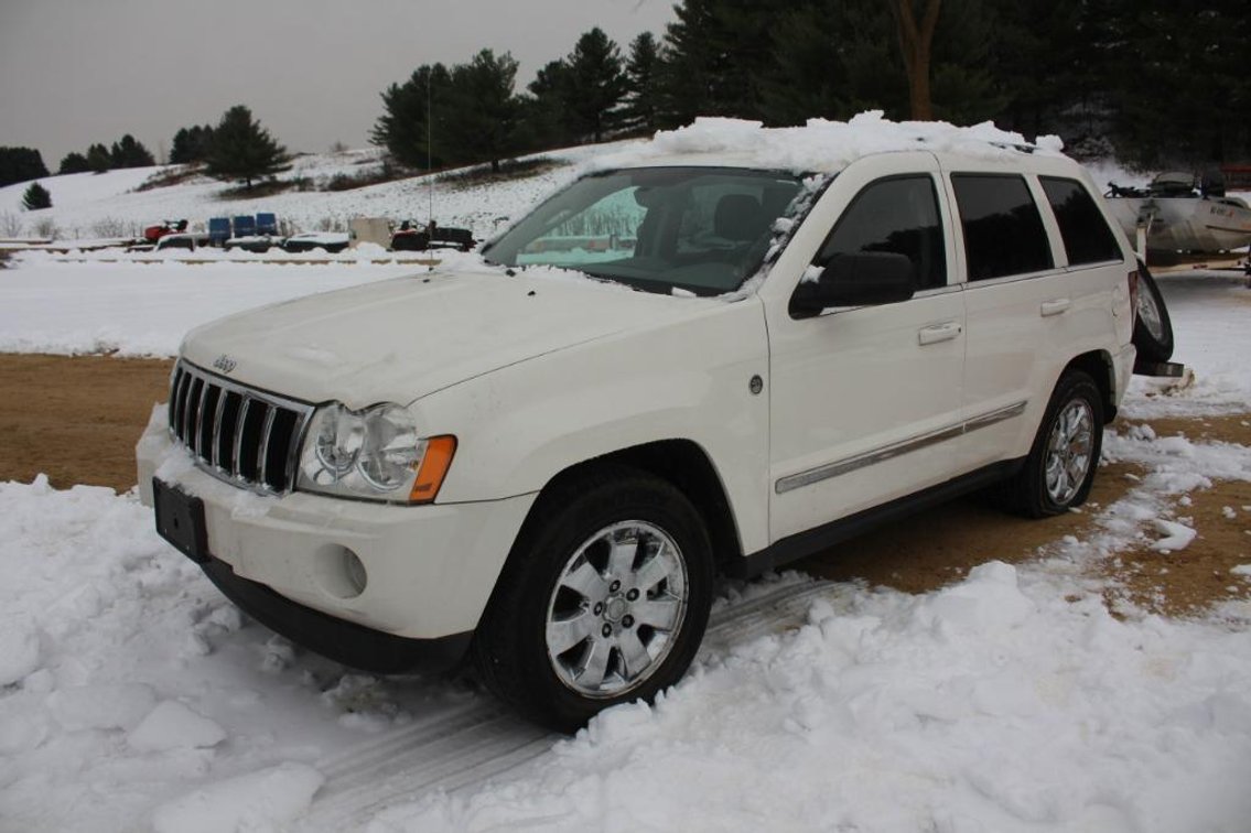 2006 JEEP GRAND CHEROKEE WITH 4 WHEEL DRIVE, VIN# 1J4HR58N96C163799