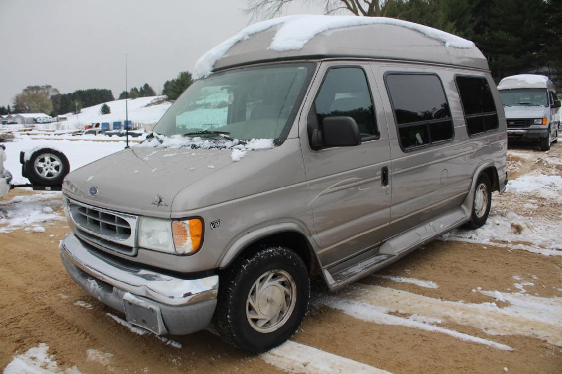 2002 FORD E150 LIFT VAN, VIN# 1FDRE14W12HB40460