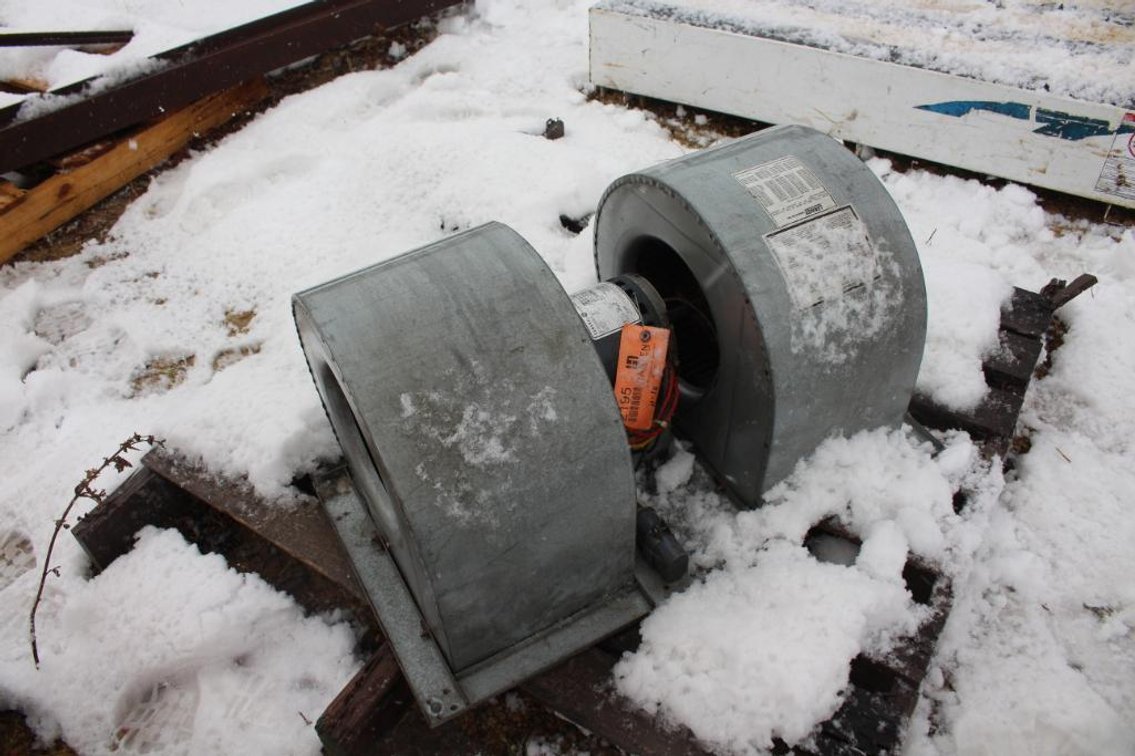 LENNOX DUAL BLOWER FANS