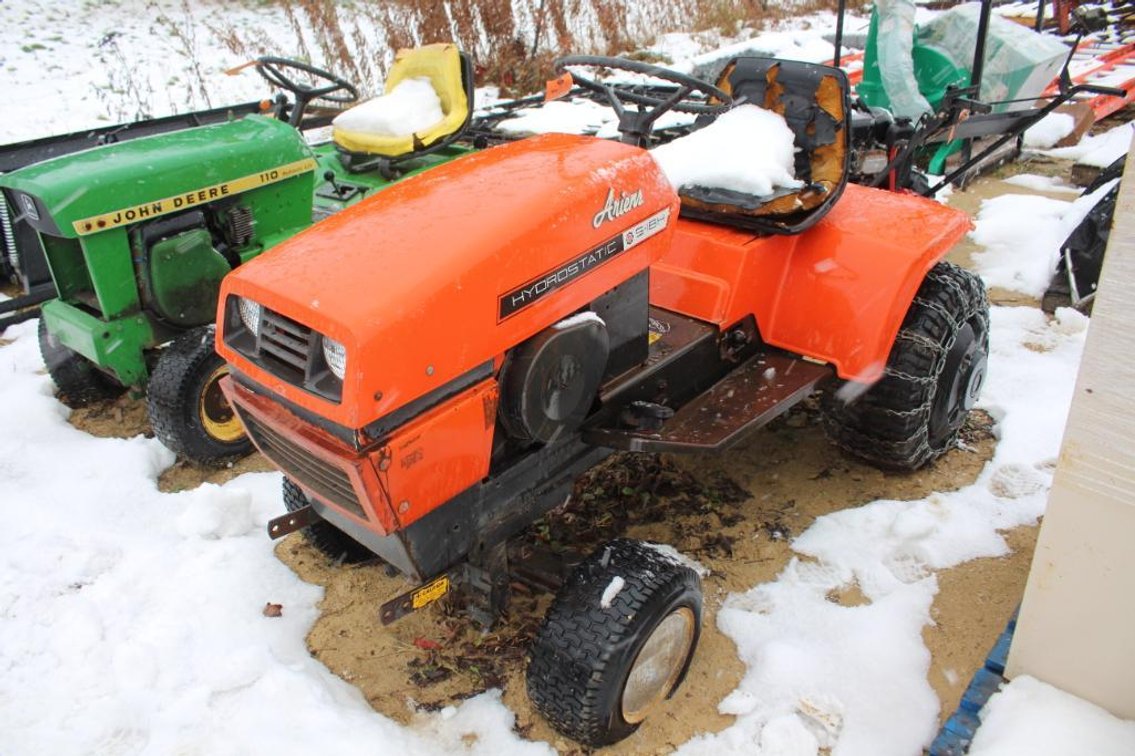 ARIENS S-018H GARDEN TRACTOR