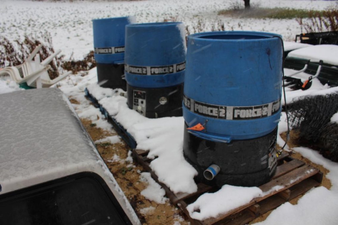 (3) INTEC FORCE 2 INSULATOR BLOWERS
