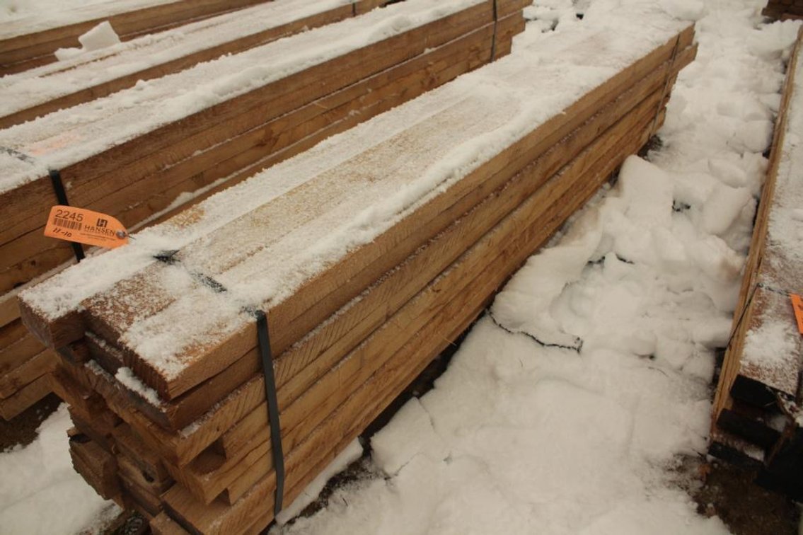 (27) 2X4X8 FT WHITE OAK BOARDS