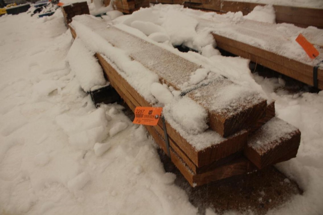 (7) 2X6X8 FT WHITE OAK BOARDS