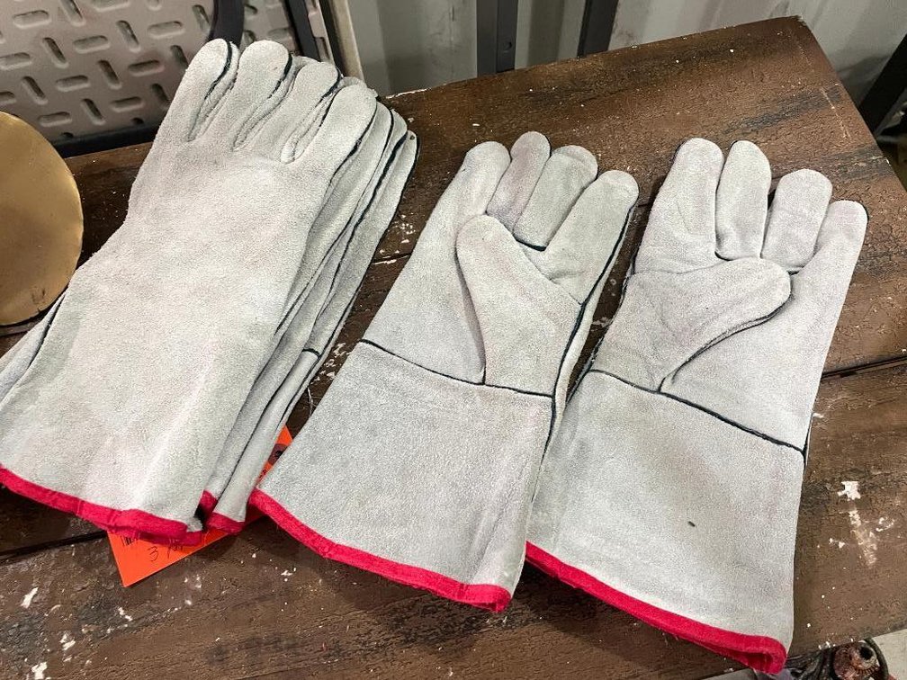 (3) Pair of Heavy Welding Gloves (C2)