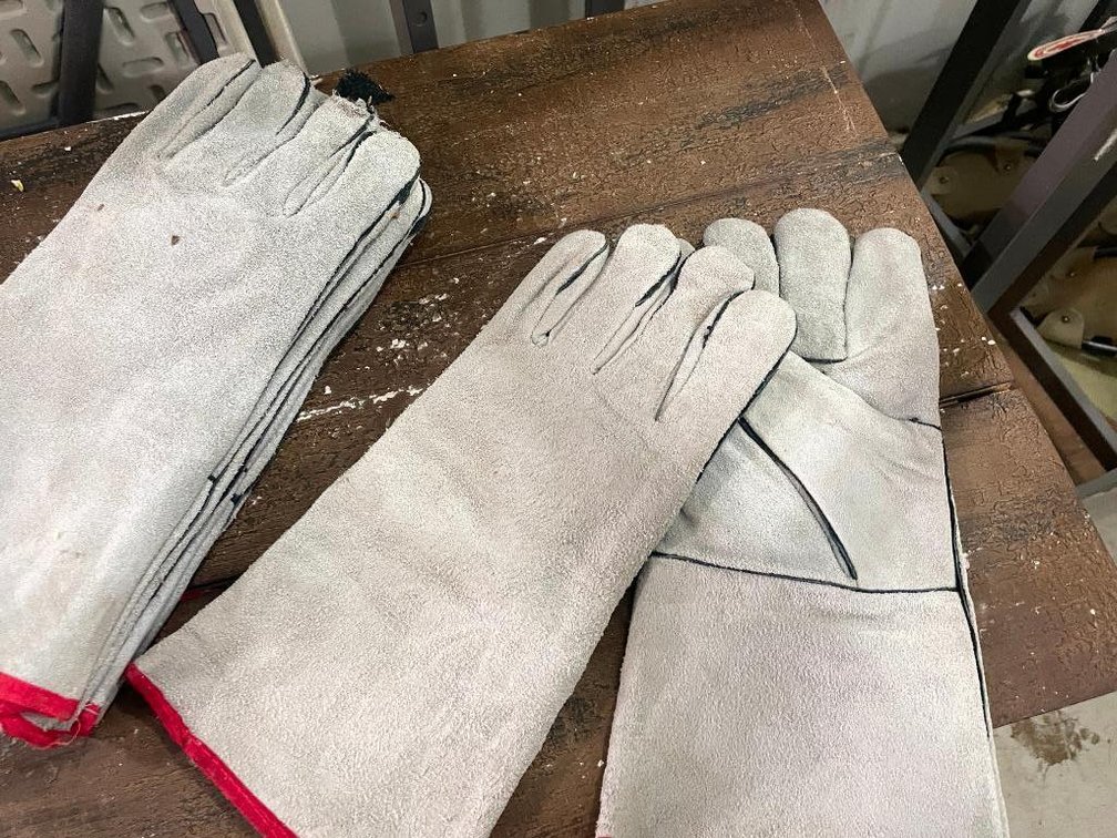 (3) Pair of Heavy Welding Gloves (C2)