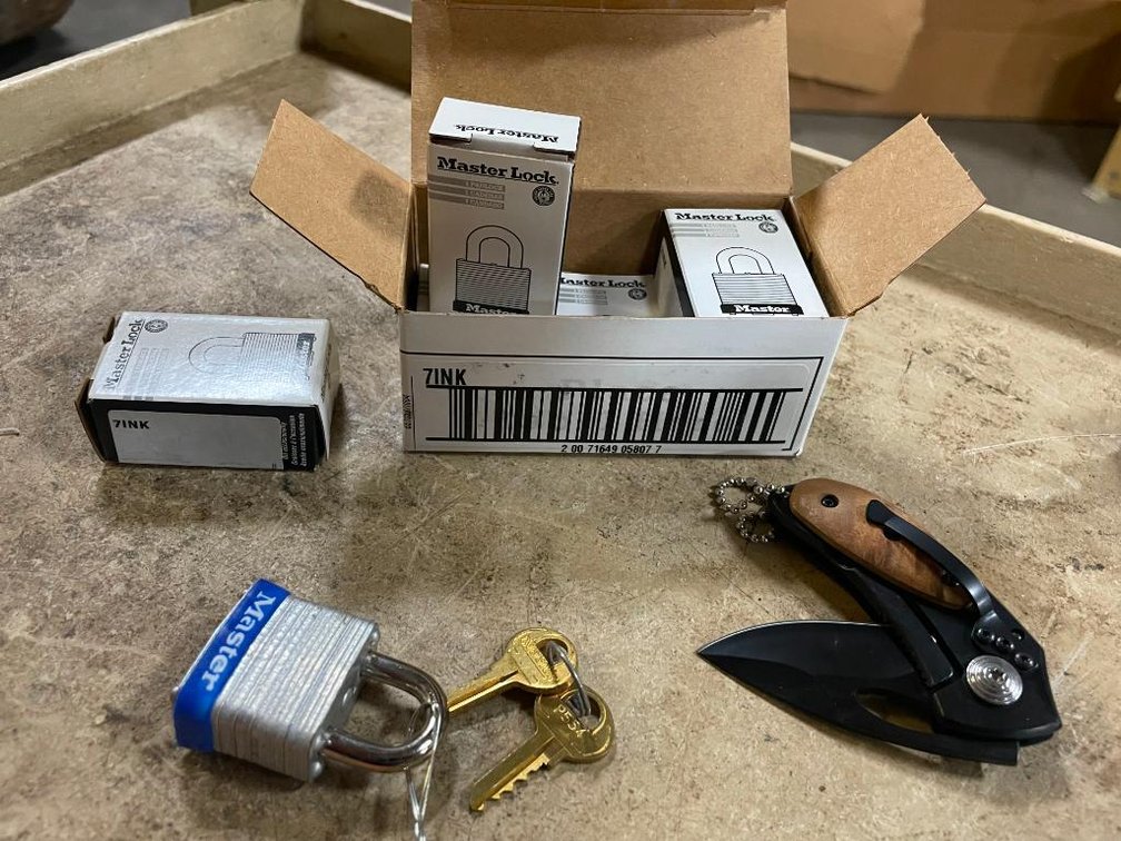 (6) Small Master Pad Locks (PR10)
