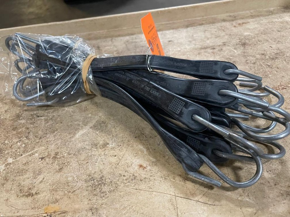 (10) New Kinedyne Rubber Bungee Straps (PR10)