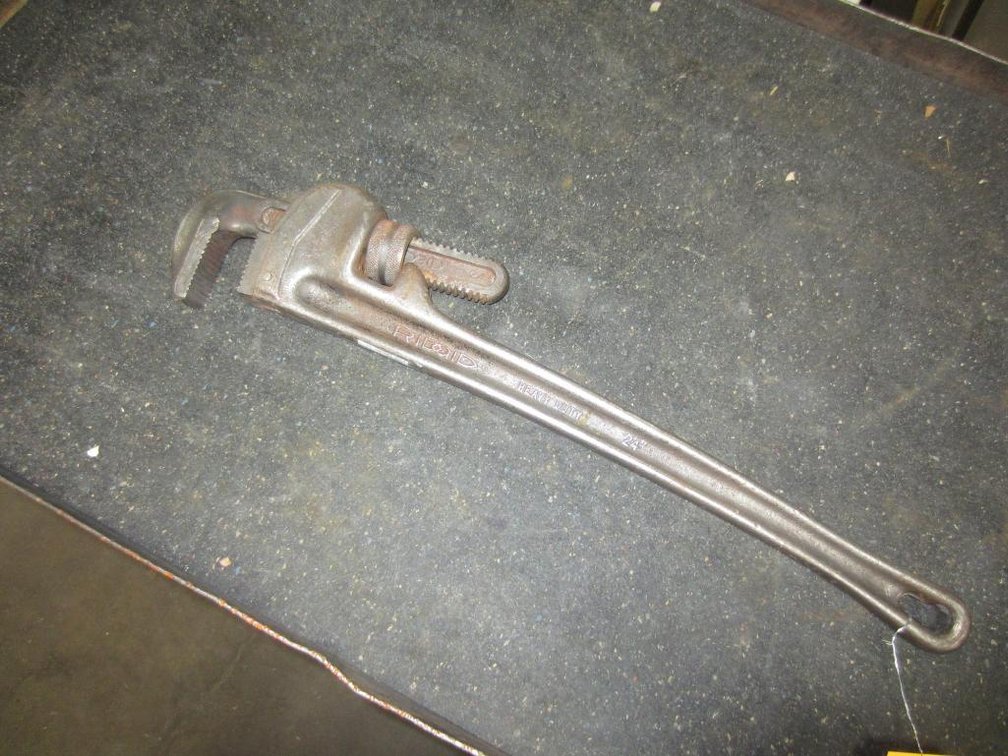 Rigid  Heavy Duty 24" Pipe Wrench (CW)