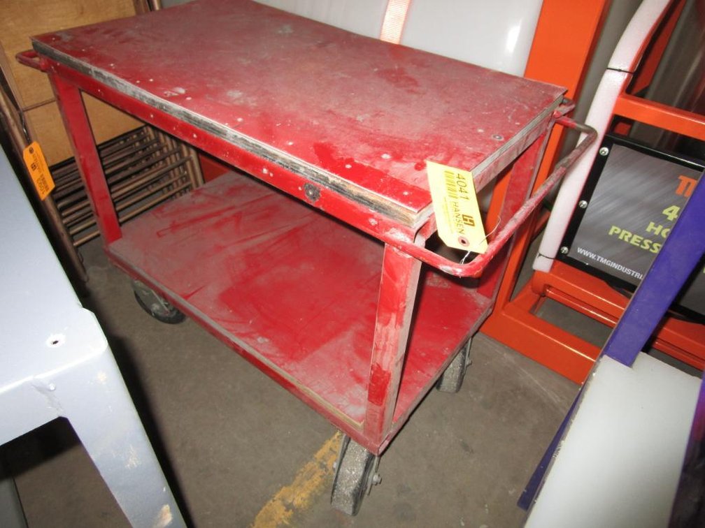 Steel Shop Rolling Cart (  H  )