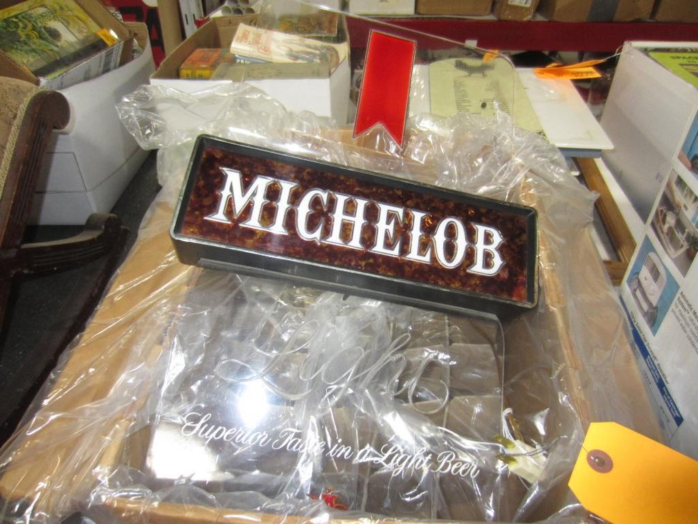 Michelob Light Beer Sign (T15)